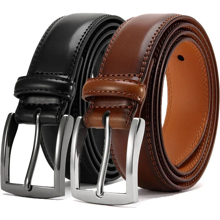 Cinturón LuxBraces™ - Par negro y marrón