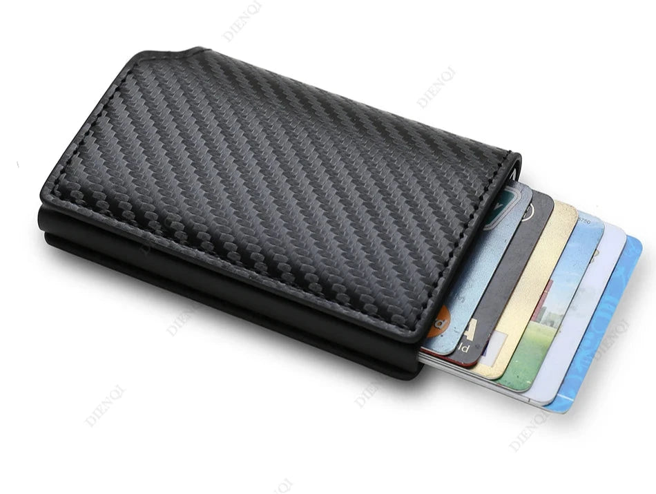 portefeuille Luxbraces™ – Carbone Noir